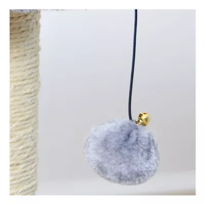 Product Two By Two The Aspen 41-in Plush Cat Tree Playground & Condo, Grey