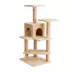 Two By Two The Evergreen 50-in Faux-Fleece Cat Tree & Condo, Beige image thumbnail 1