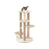Two By Two The Fir 36-in Faux-Fleece Cat Tree, Beige image thumbnail 1
