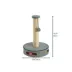 Two By Two The Elm 19.7-in Jute Cat Scratching Post, Grey image thumbnail 3