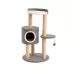 Two By Two The Oak 39-in Felt Cat Tree & Condo, Grey image thumbnail 1