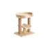 Two By Two The Laurel 21-in Jute Cat Scratching Post & Tree, Beige image thumbnail 2