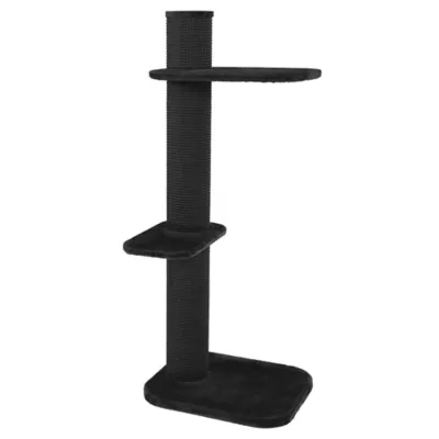 Product Two By Two 58-in City Cat Deluxe European Faux Fur Cat Tree