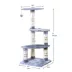 Two By Two The Cypress 41-in Plush Cat Tree, Grey image thumbnail 3