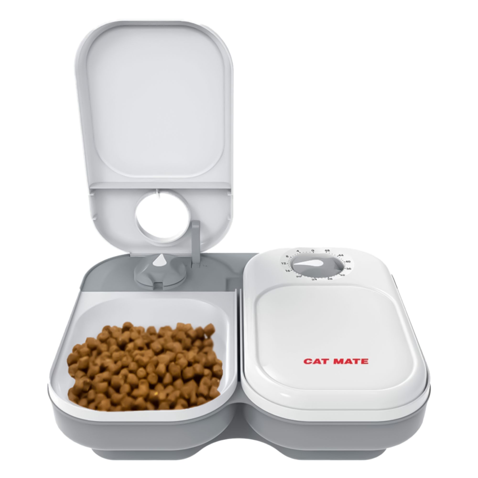 Cat Mate C200 2 Bowl with Timer Automatic Dog Cat Feeder