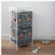 Product Paw Prints Word Design Toy Storage Station