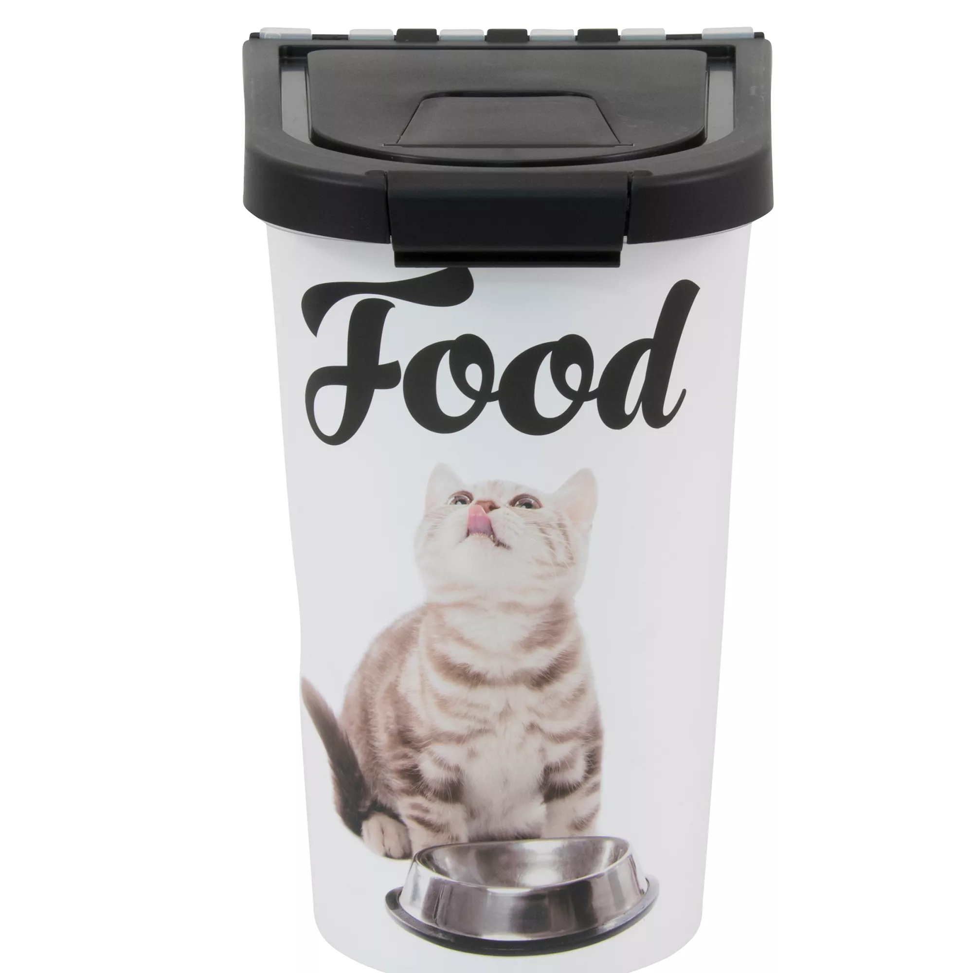 Paw Prints Food Kitty Pet Food Storage Container, 7-lb