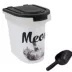 Paw Prints Meow Kitty Pet Food Storage Container, 15-lb image thumbnail 2