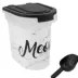 Paw Prints Marble Meow Pet Food Storage Container, 15-lb image thumbnail 2