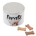 Paw Prints Bulldog Tin Treat Jar image thumbnail 3