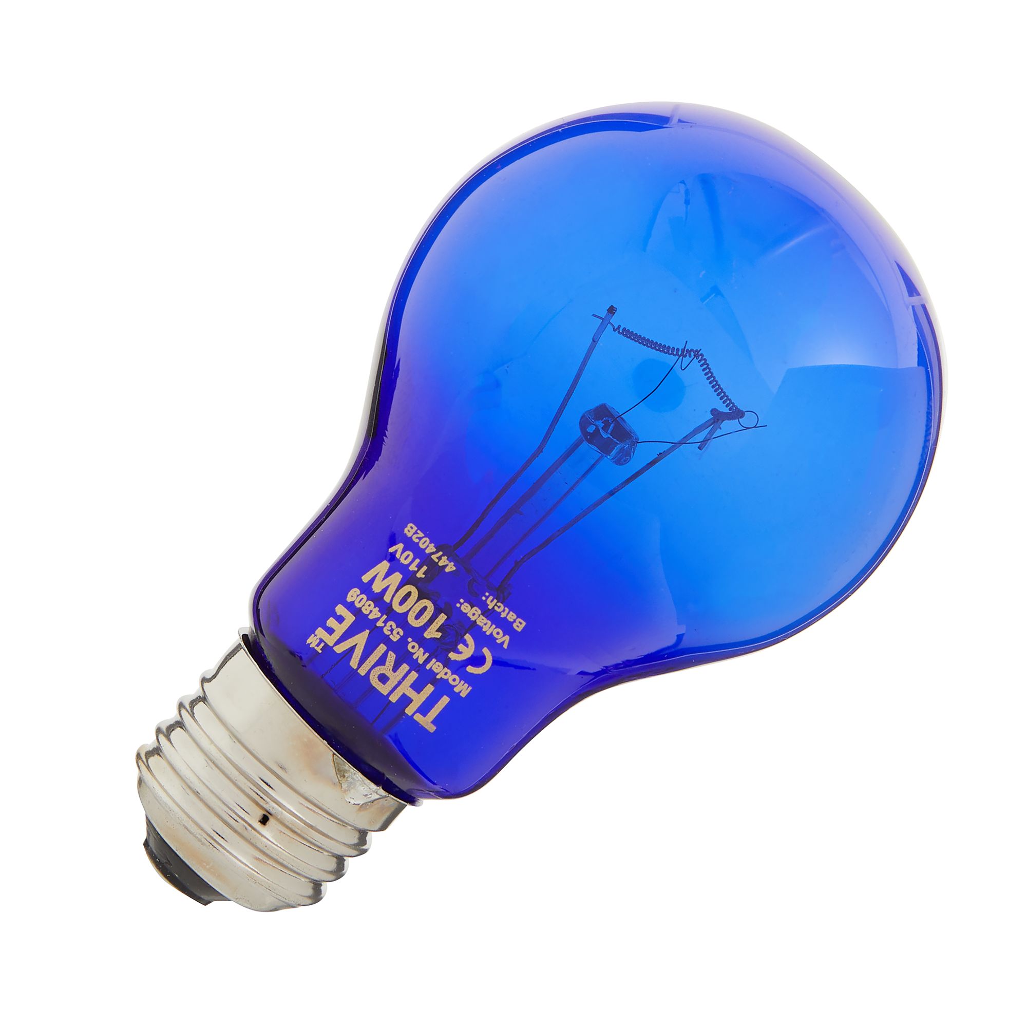 Thrive Reptile Daytime Blue Heat Bulb - Reptile Heat Bulb - 60-100W - thumbnail 5