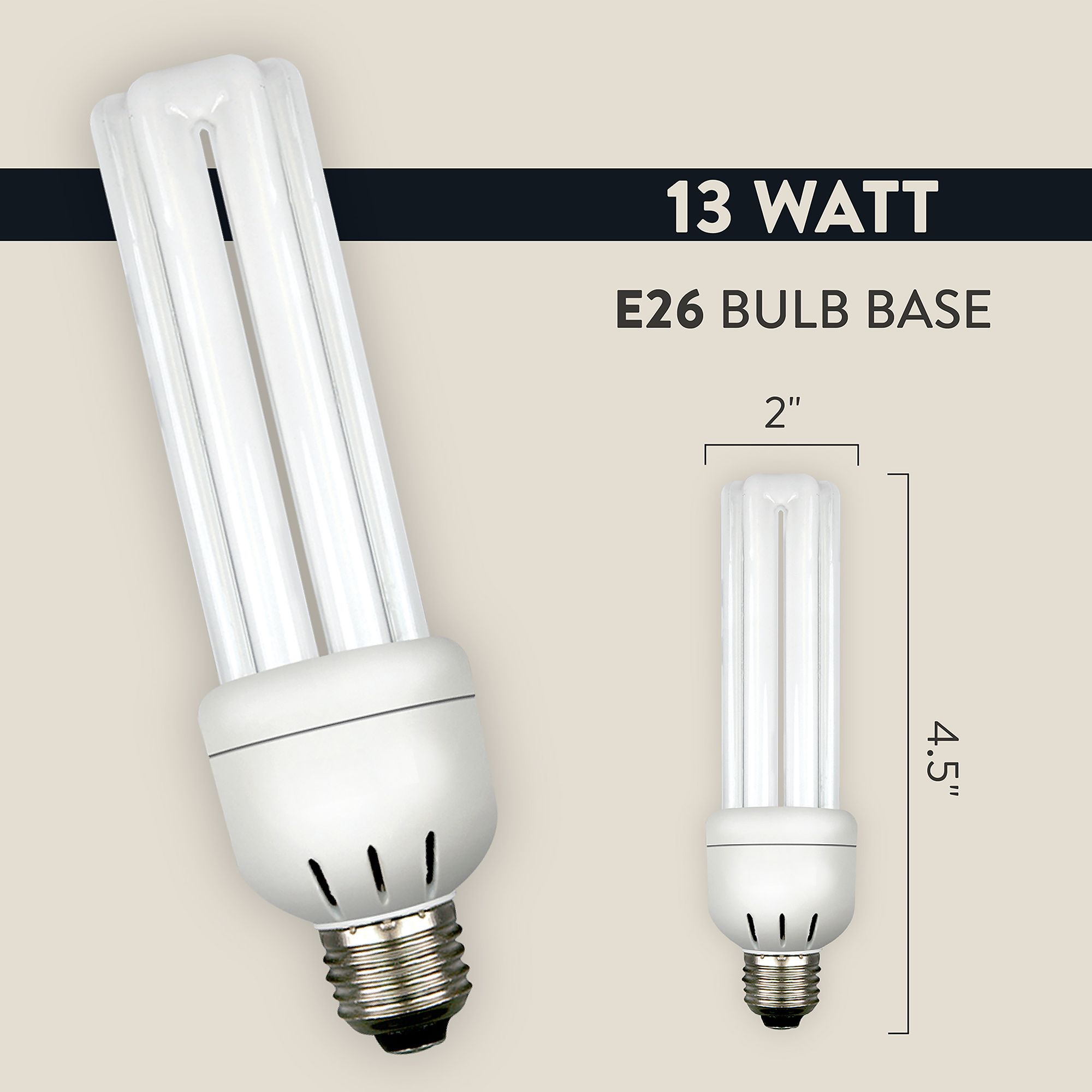 Thrive Tropical 5.0 UVB Bulb - Reptile UVB Lighting - 13-23W - thumbnail 2