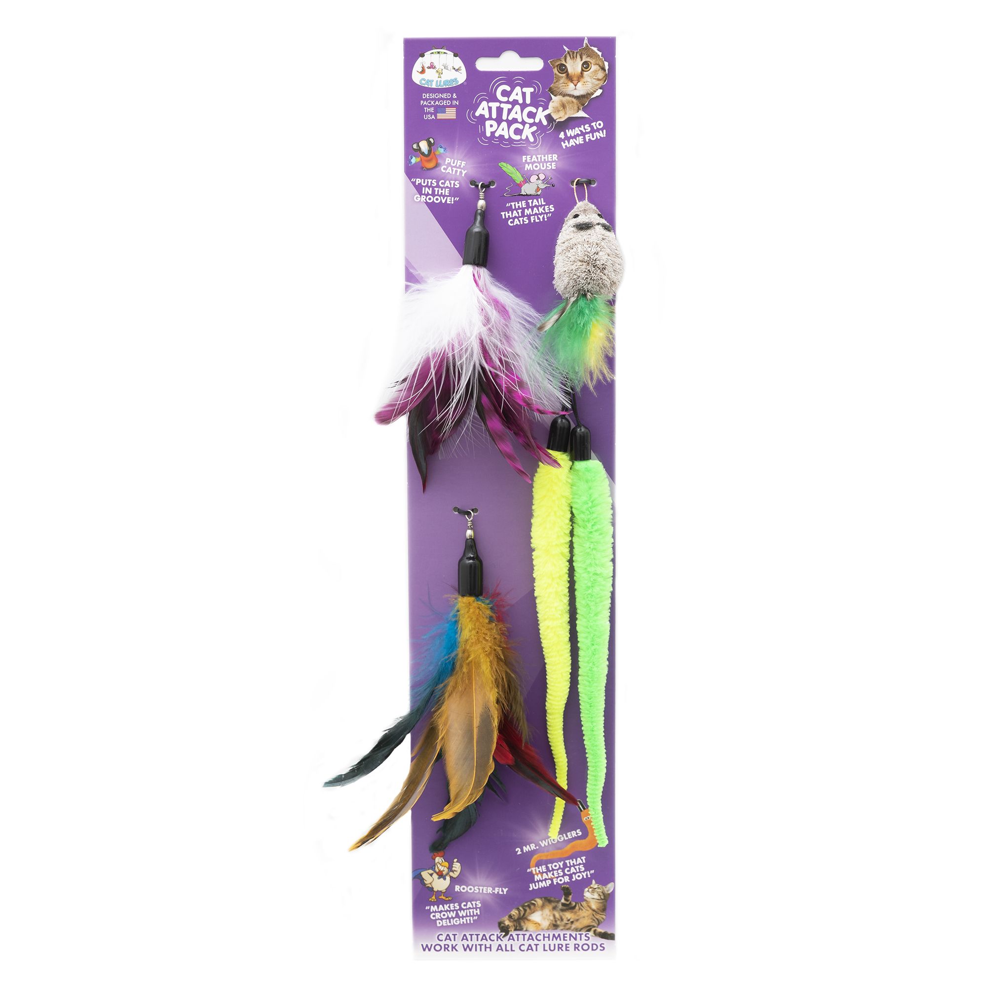 Cat Lures Lightning Rod Toy | PetSmart