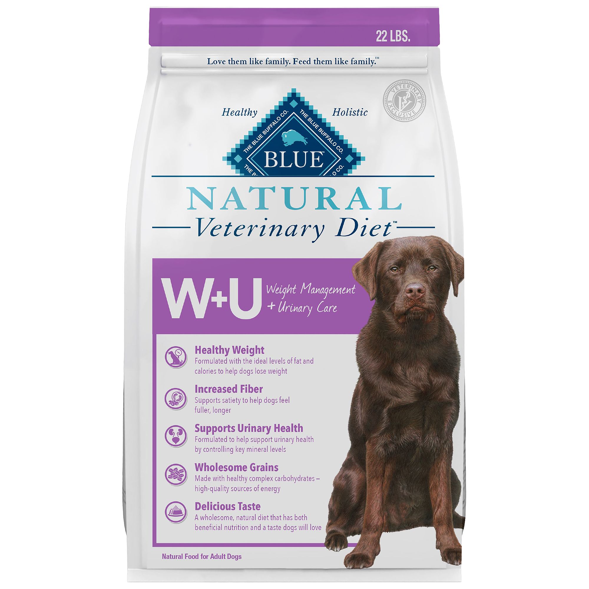 Blue Buffalo Blue Natural Veterinary Diet Adult Dry Dog Food Natural Chicken