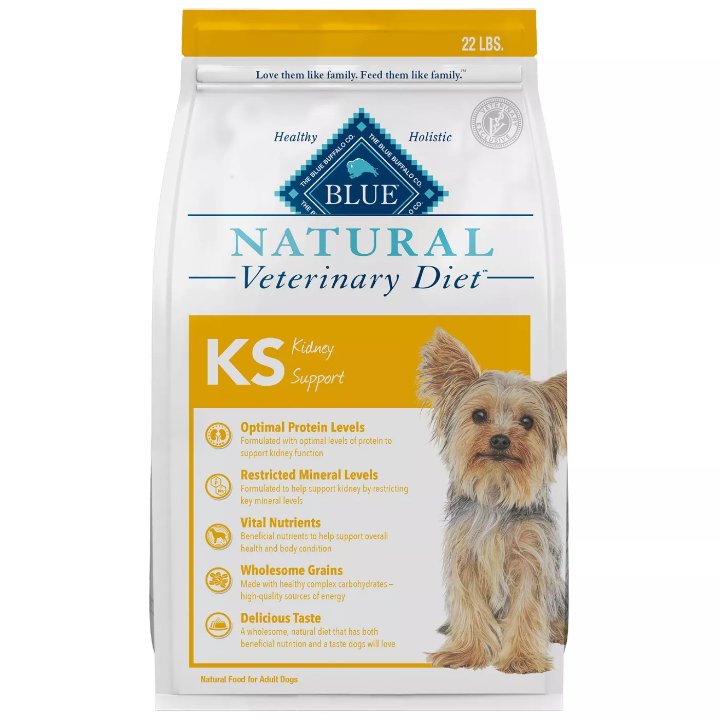 Blue Buffalo Blue Natural Veterinary Diet Adult Dry Dog Food Natural Chicken