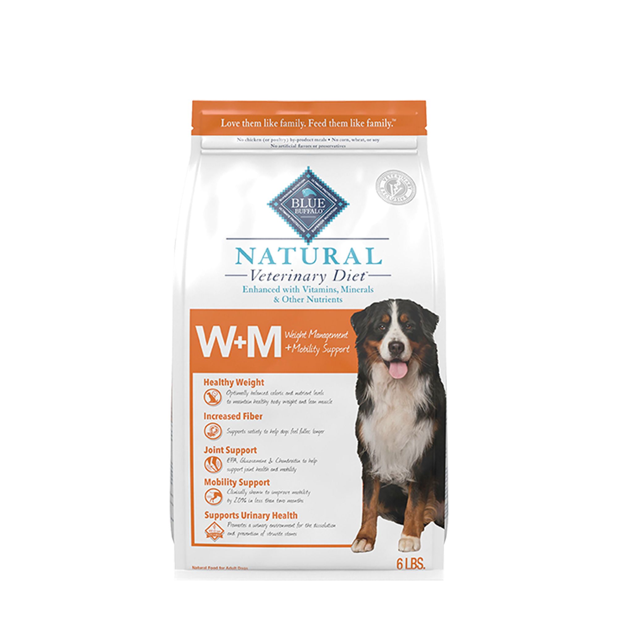Blue Buffalo® Natural Veterinary Diet™ W+M Weight & Mobility Support Adult Dog Dry Food - Chic by Blue Buffalo