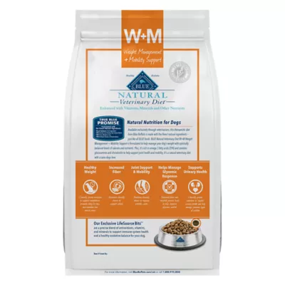 Product Blue Buffalo® Natural Veterinary Diet™ W+M Weight & Mobility Support Adult Dog Dry Food - Chic