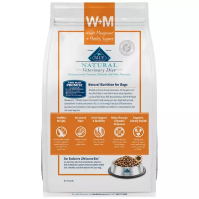 Product Blue Buffalo® Natural Veterinary Diet™ W+M Weight & Mobility Support Adult Dog Dry Food - Chic