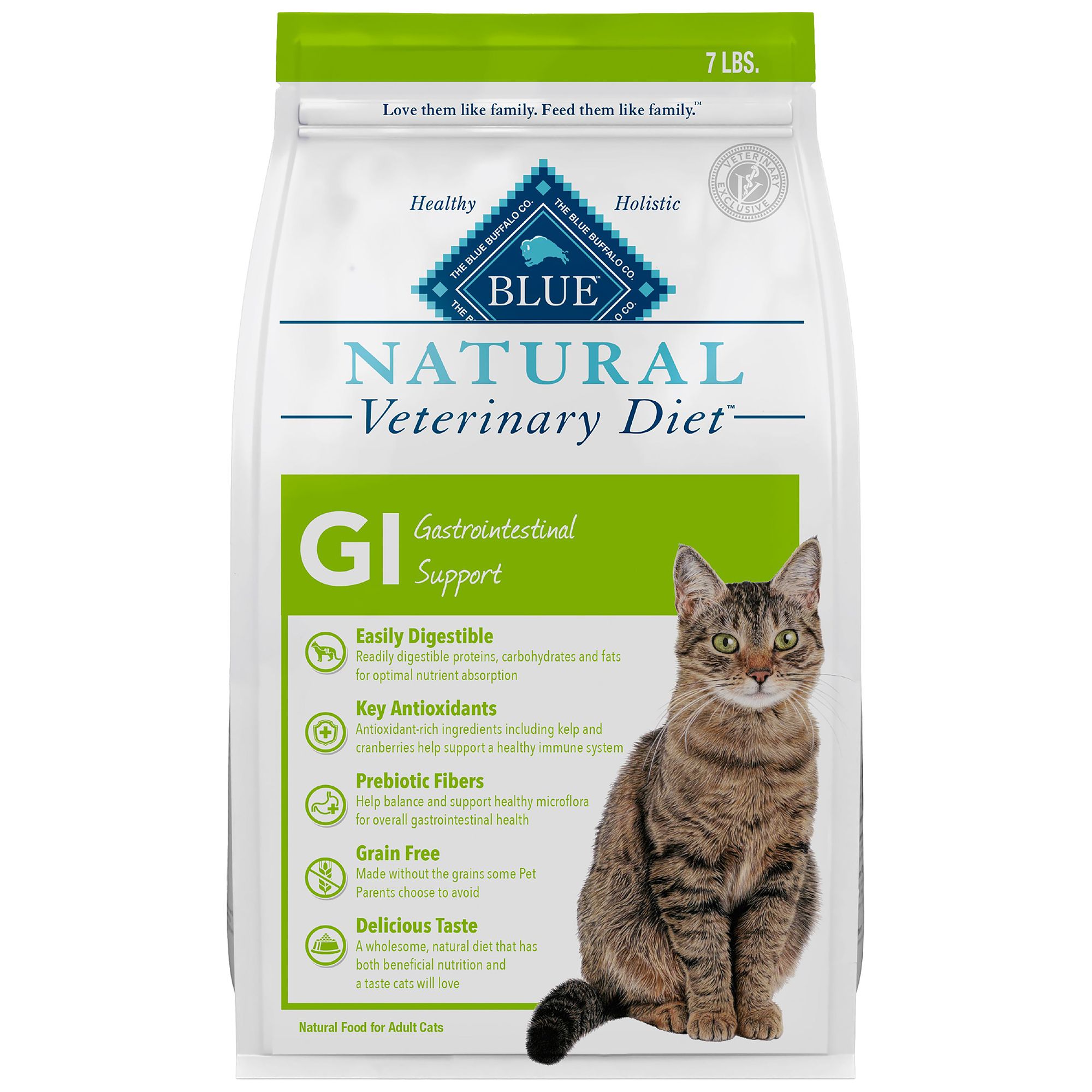 Blue Buffalo Blue Natural Veterinary Diet GI Adult Dry Cat