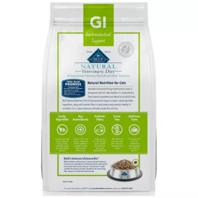 Product Blue Buffalo® Blue Natural Veterinary Diet™ GI Adult Dry Cat Food - Natural, Chicken