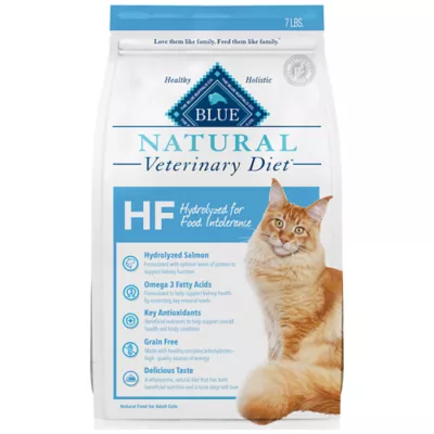 Product Blue Buffalo® Blue Natural Veterinary Diet™ HF Hydrolyzed Adult Dry Cat Food - Salmon