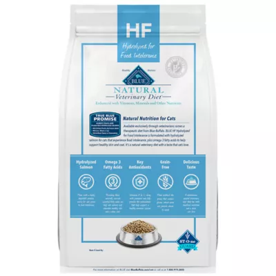 Product Blue Buffalo® Blue Natural Veterinary Diet™ HF Hydrolyzed Adult Dry Cat Food - Salmon