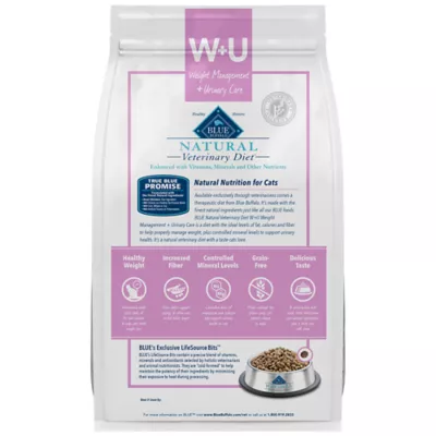 Product Blue Buffalo® Blue Natural Veterinary Diet™ W+U Adult Dry Cat Food - Natural, Chicken