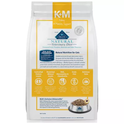 Product Blue Buffalo® Blue Natural Veterinary Diet™ K+M Adult Dry Cat Food - Natural, Chicken