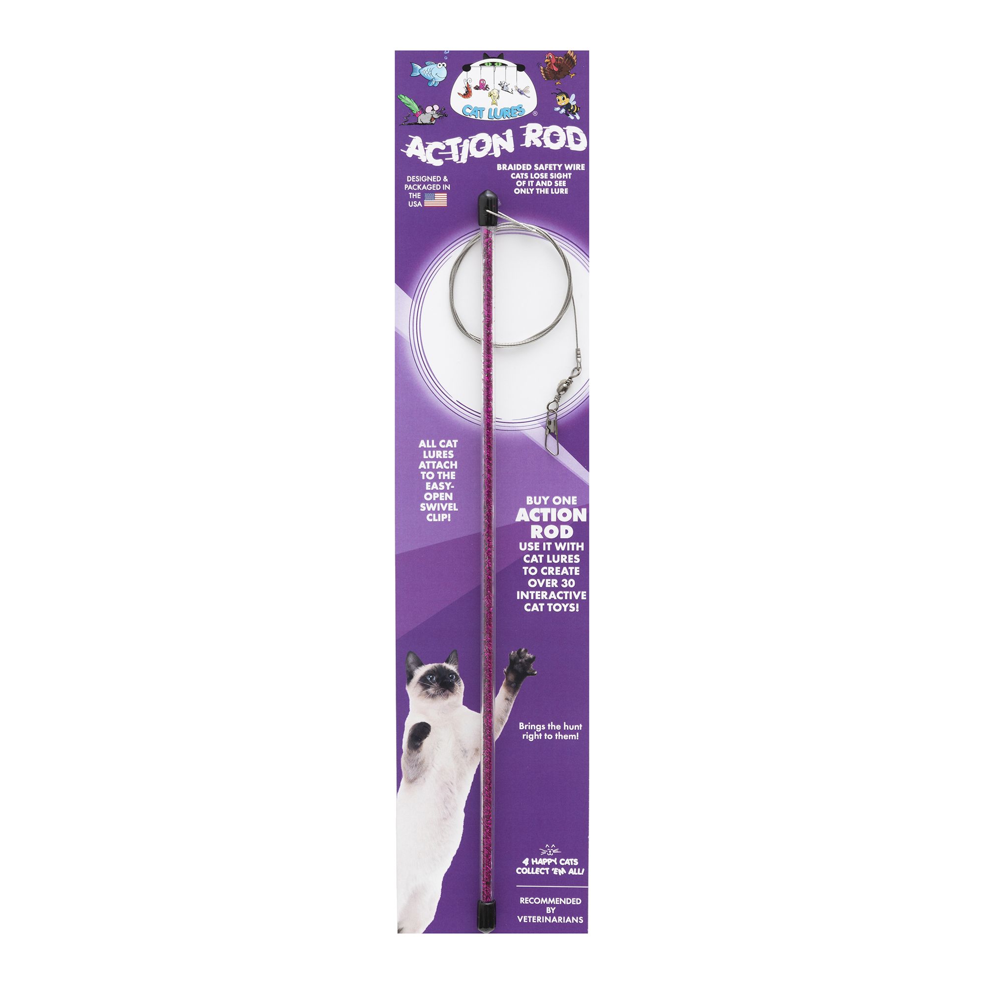 Cat fishing shop pole toy petsmart