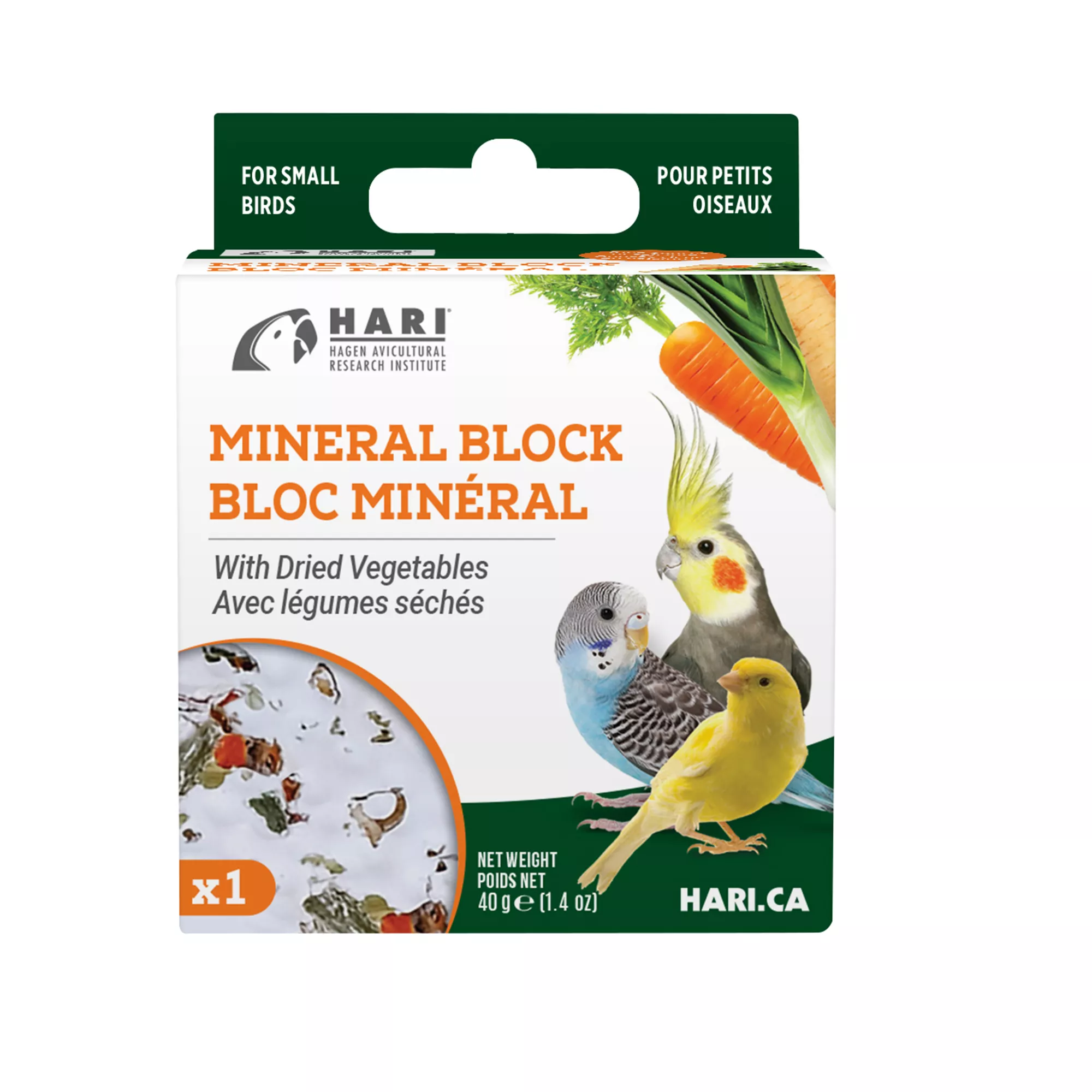 Hari Mineral Block Vegetable Bird Supplements