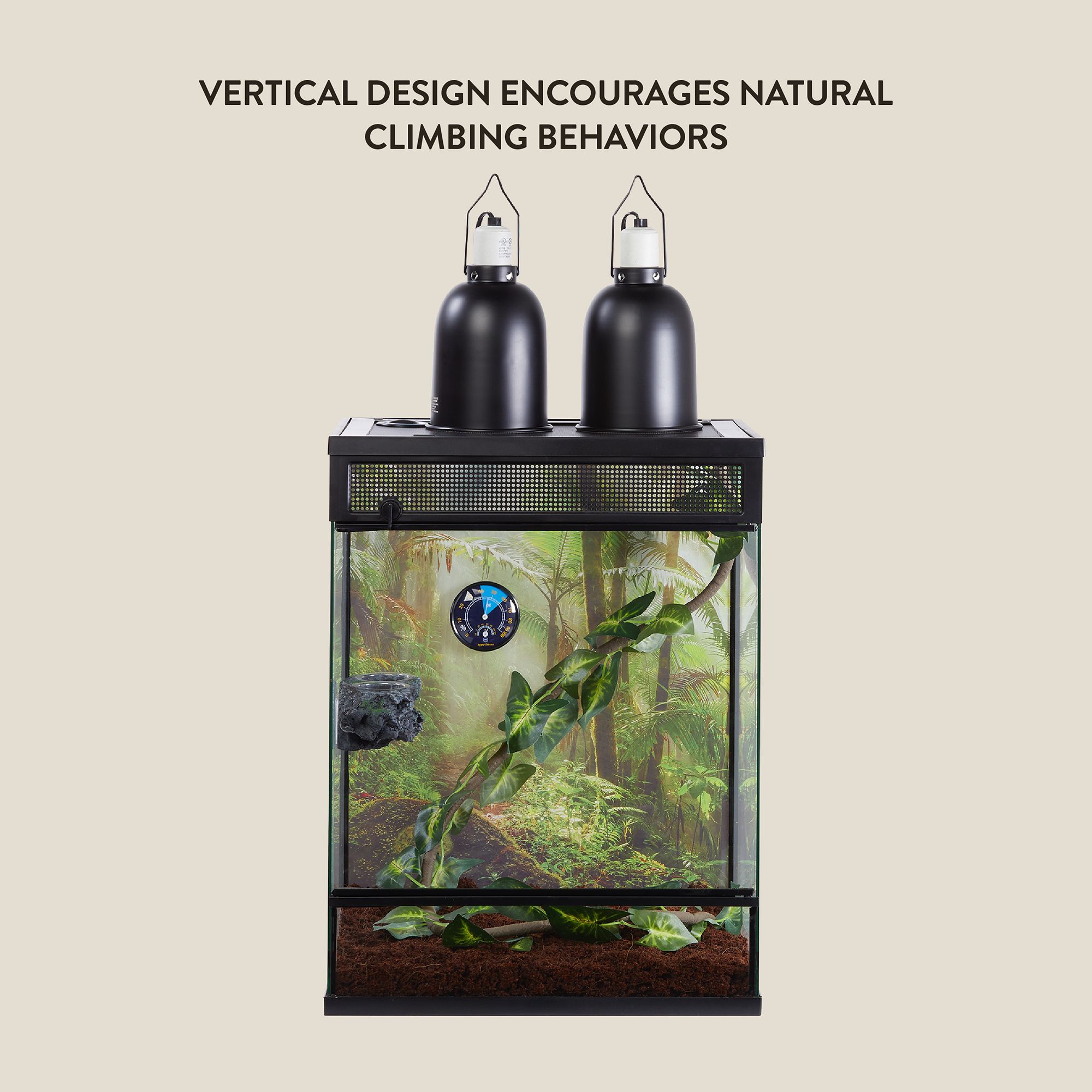Thrive Tropical Reptile Terrarium Essentials Kit - 30 Gallon - 18x18x24 - thumbnail 4