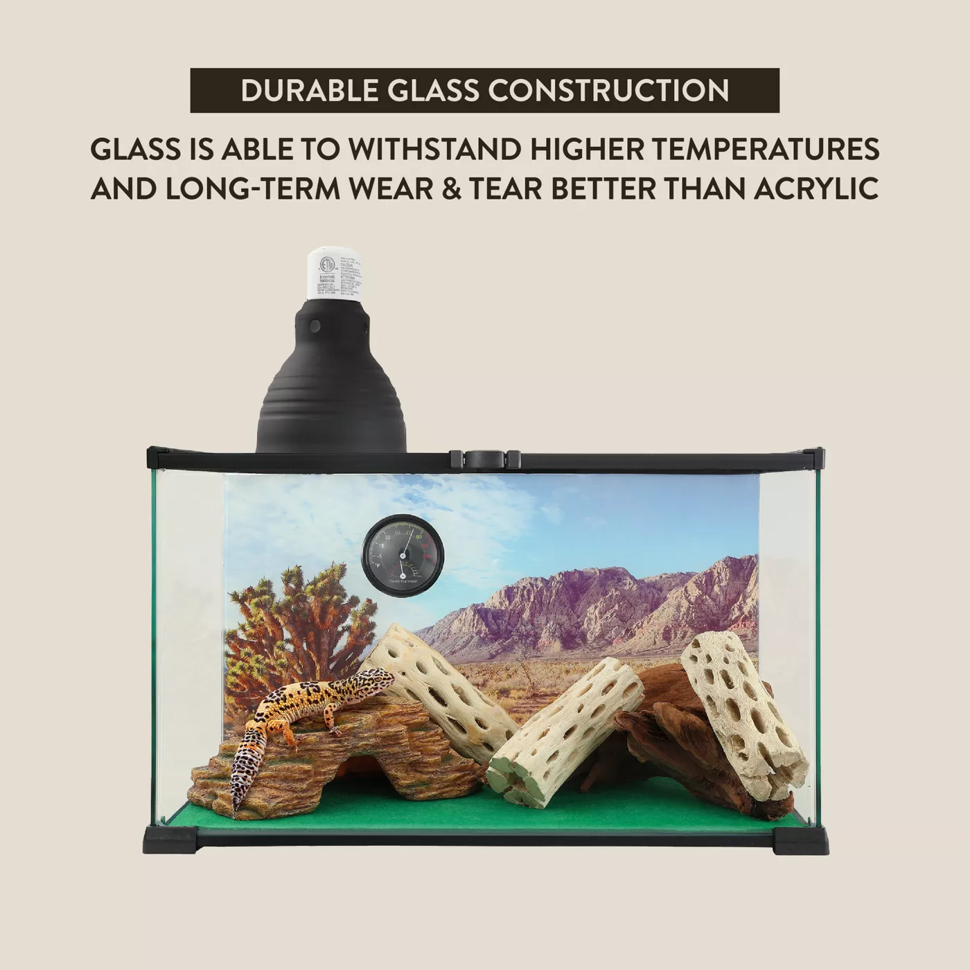 Grreat choice 10 gallon terrarium starter kit hotsell