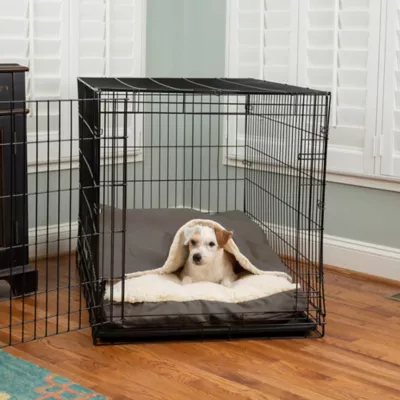 Product Snoozer® Luxury Microsuede Cozy Cave® Dog Crate Bed