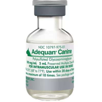Product Adequan Canine Injection for Dogs, 100 mg/mL, 5 mL Vial