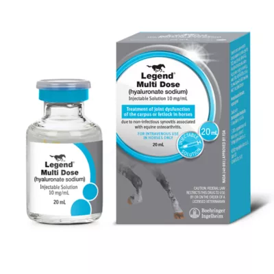 Legend Multi Dose (hyaluronate sodium) Injectable Solution for Horses, 20-mL Vial - Image 9