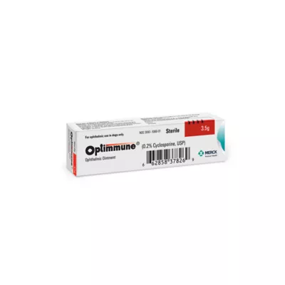 Product Optimmune Ophthalmic Ointment 0.2%, 3.5g Tube