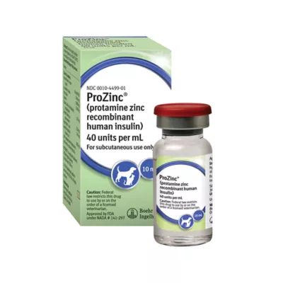 ProZinc (protamine zinc recombinant human insulin) U-40 Injectable for Dogs and Cats, 10 ml - Image 9