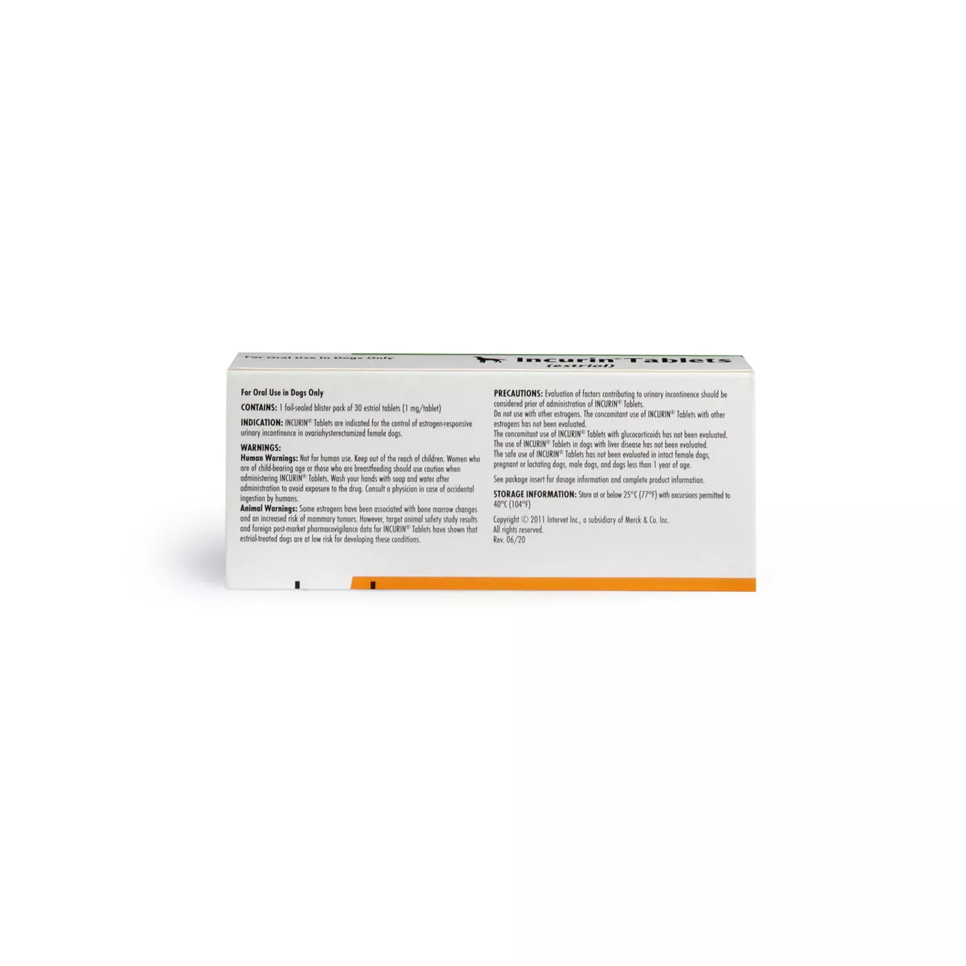 Product Incurin (Estriol) 1 mg, 30 Tablets