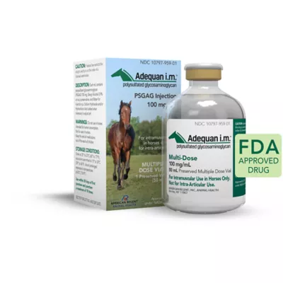 Adequan Equine I.M., 100mg/ml 50ml Vial - Image 2