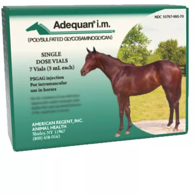 Product Adequan Equine I.M. for Horses 500mg/5ml 7 x 5ml Vials