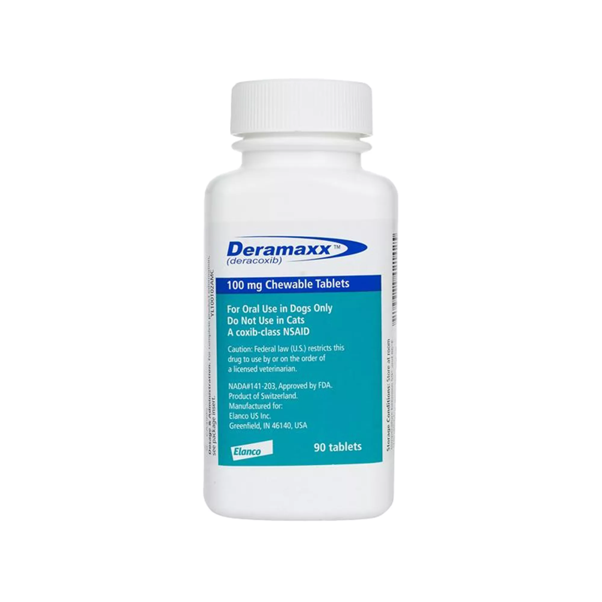 Deramaxx Chewable Tablets for Dogs - 100 mg