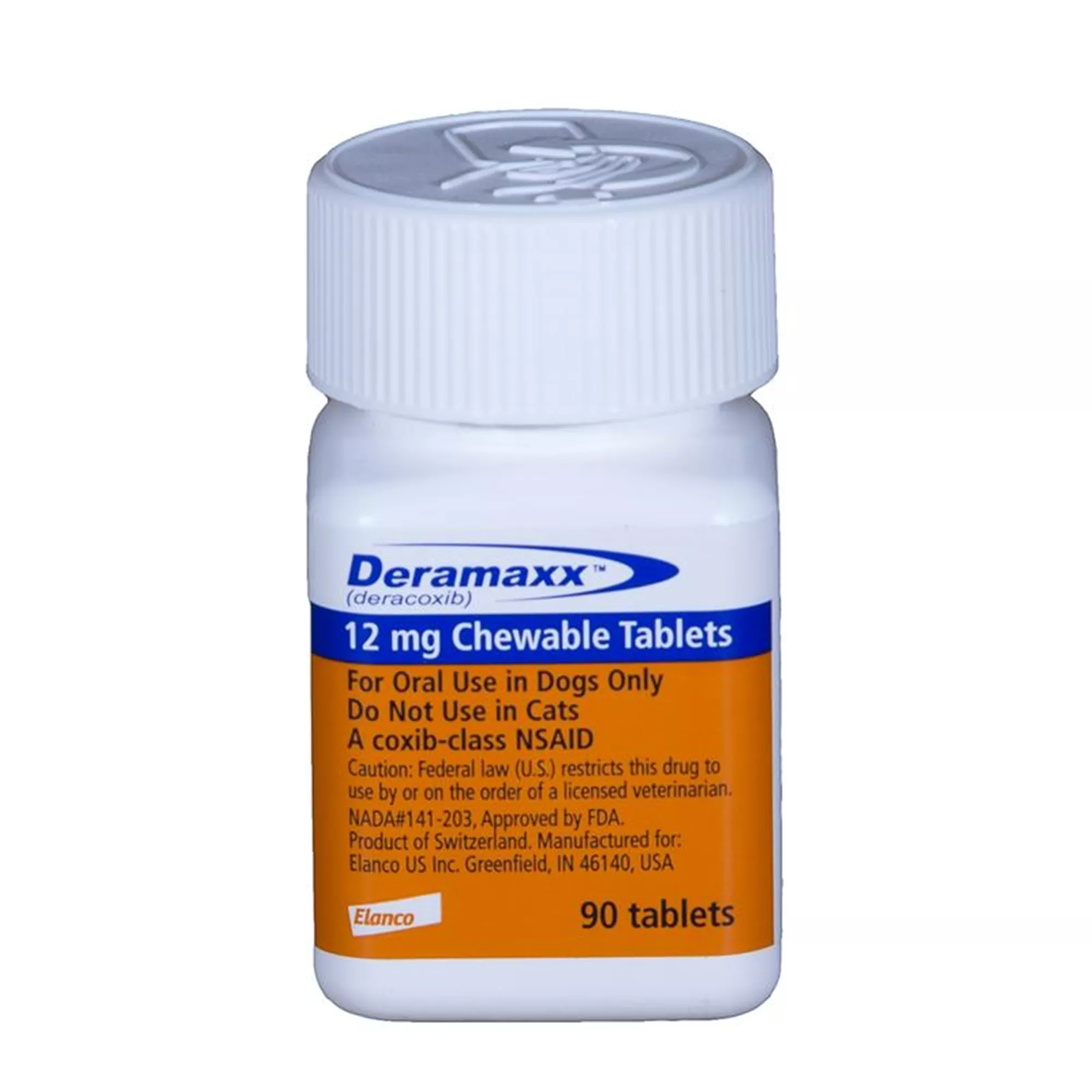 Deramaxx Chewable Tablets for Dogs - 12 mg