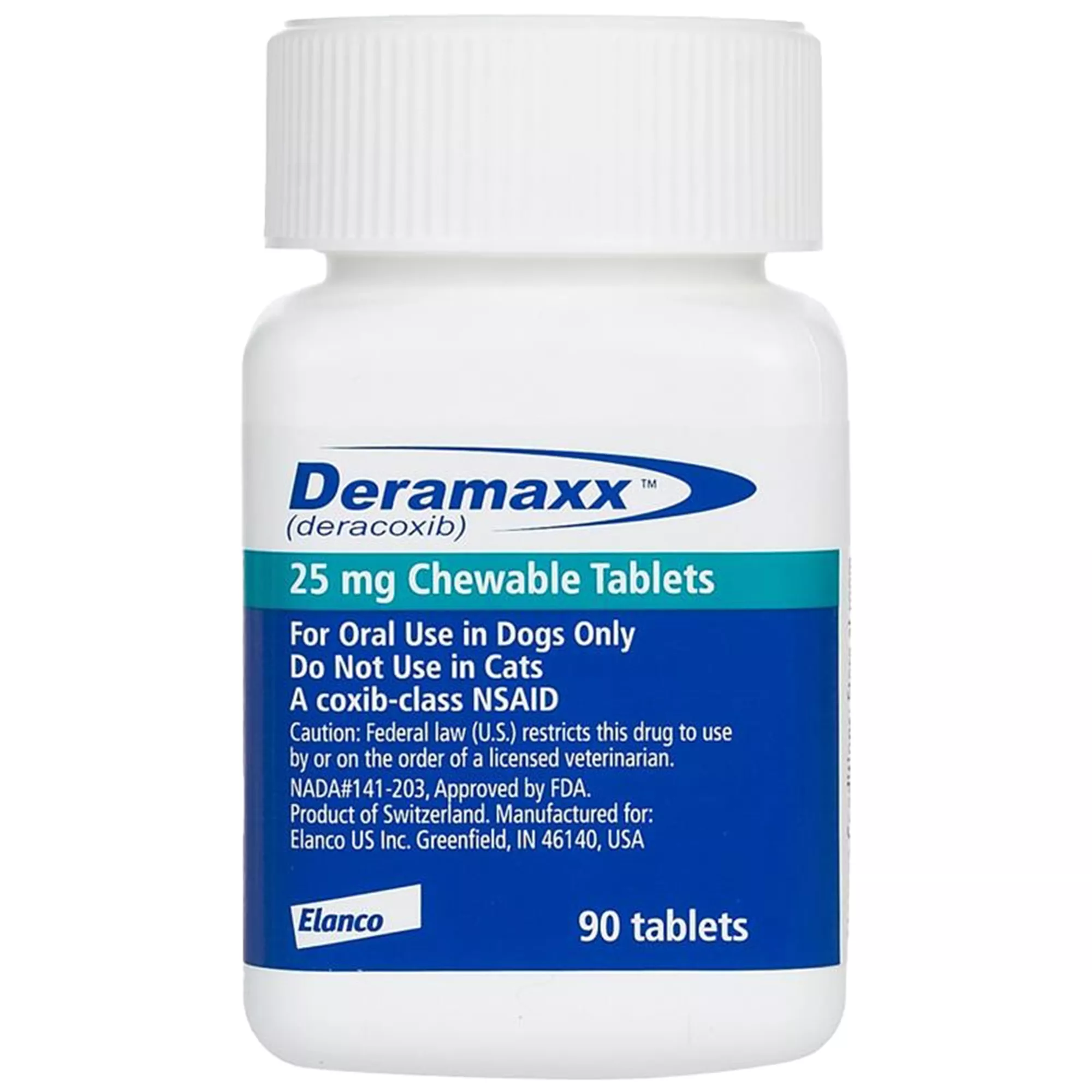 Deramaxx Chewable Tablets for Dogs - 25 mg