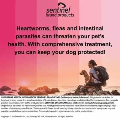 Sentinel Spectrum Chews for Dogs 50.1-100 lbs Blue - 6 Chews (6 Month Supply) - Image 9