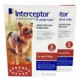 Product Interceptor for Dogs 2-10 lbs Brown - 6 Month or 12 Month