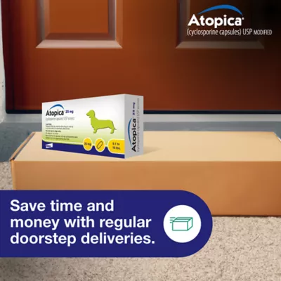 Atopica Dog Atopica | Dermatitis Treatment | Itch Relief for Dogs | Oral Capsules | 25 mg - Image 7