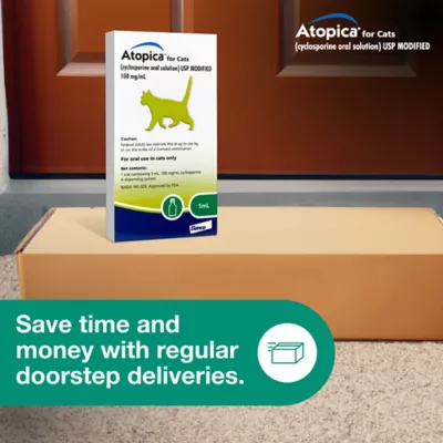 Atopica Cat Atopica - Allergic Dermatitis Treatment - Cat Itch Relief - Oral Solution - 5ml & 17ml - Image 7