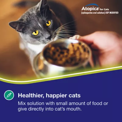 Atopica Cat Atopica - Allergic Dermatitis Treatment - Cat Itch Relief - Oral Solution - 5ml & 17ml - Image 10