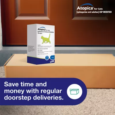 Atopica Cat Atopica | Allergic Dermatitis Treatment | Cat Itch Relief | Oral Solution | 5ml & 17ml - Image 7