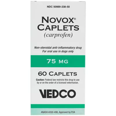 Product Novox Caplets for Dogs 75 mg